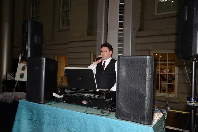 DJ Ray performing at the Smithsonian Institution